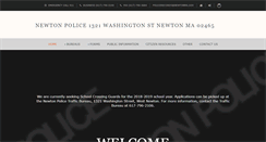 Desktop Screenshot of newtonpolice.com